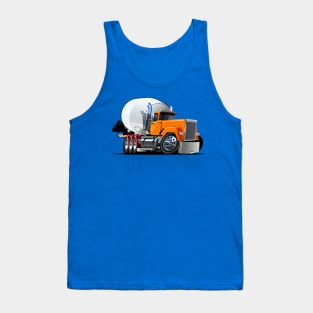 Cartoon Mixer Truck Tank Top